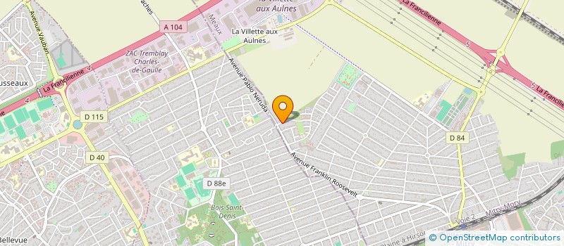 localisation de l'entreprise MONSIEUR ELHABIB ELBEY  MITRY-MORY