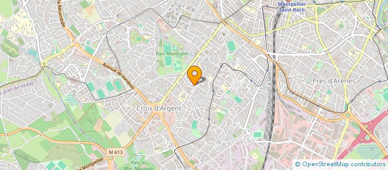 localisation de l'entreprise MONSIEUR ELHABIB HAMAD à MONTPELLIER