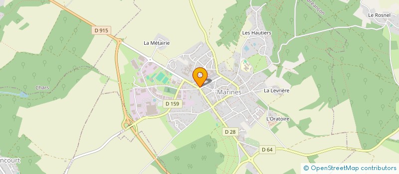 localisation de l'entreprise MONSIEUR ELHACENE OUAMEUR  MARINES