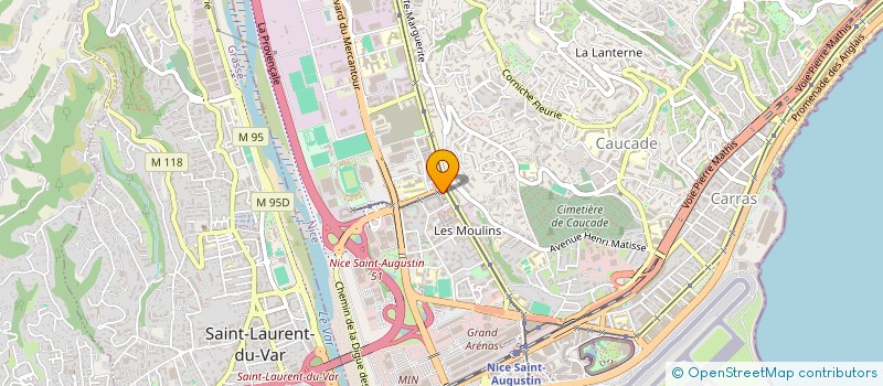 localisation de l'entreprise MONSIEUR ELHAD MZE ALI  NICE