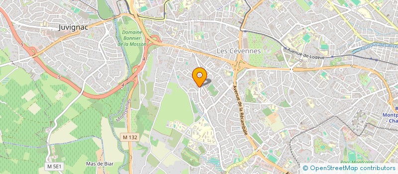 localisation de l'entreprise MONSIEUR ELHADI AYACHI à MONTPELLIER