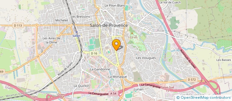 localisation de l'entreprise MONSIEUR ELHADI BACHA  SALON-DE-PROVENCE