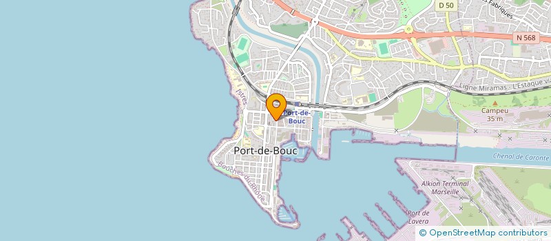 localisation de l'entreprise MONSIEUR ELHADI LOUAHDI à PORT-DE-BOUC
