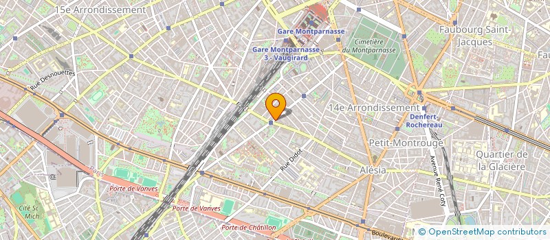 localisation de l'entreprise MONSIEUR ELHADI MARZAK à PARIS