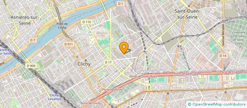 localisation de l'entreprise MONSIEUR ELHADJ ABDOUL AZIZ BATHILY à CLICHY