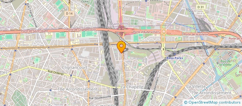 localisation de l'entreprise MONSIEUR ELHADJ AMARA KABA  PARIS