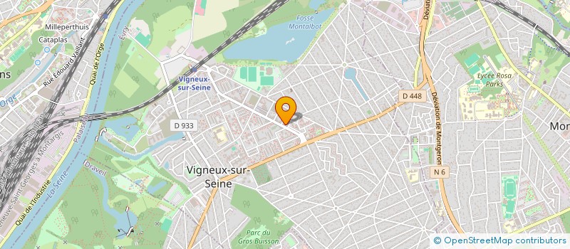 localisation de l'entreprise MONSIEUR ELHADJ BAH à VIGNEUX-SUR-SEINE