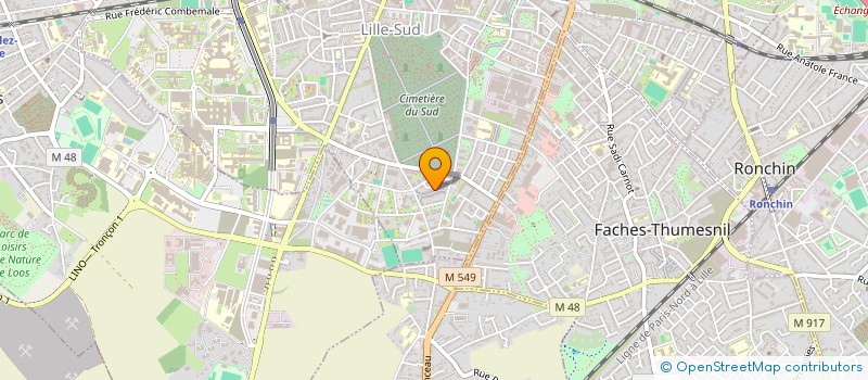 localisation de l'entreprise MONSIEUR ELHADJ BALDE à LILLE
