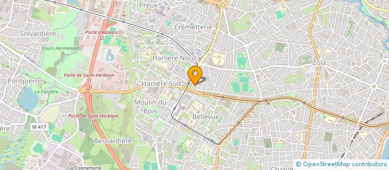 localisation de l'entreprise MONSIEUR ELHADJ BARRY à NANTES
