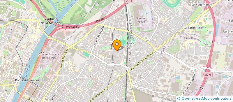 localisation de l'entreprise MONSIEUR ELHADJ BOUBACAR DIALLO à ANGERS