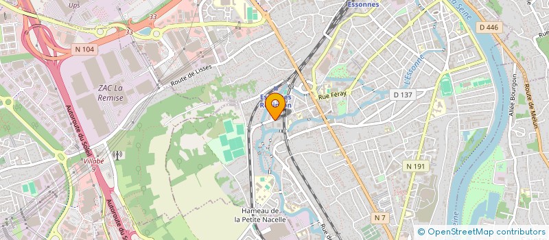 localisation de l'entreprise MONSIEUR ELHADJ IDRICI à CORBEIL-ESSONNES
