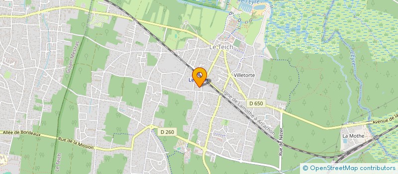 localisation de l'entreprise MONSIEUR ELHADJ LAKEHAL  LE TEICH