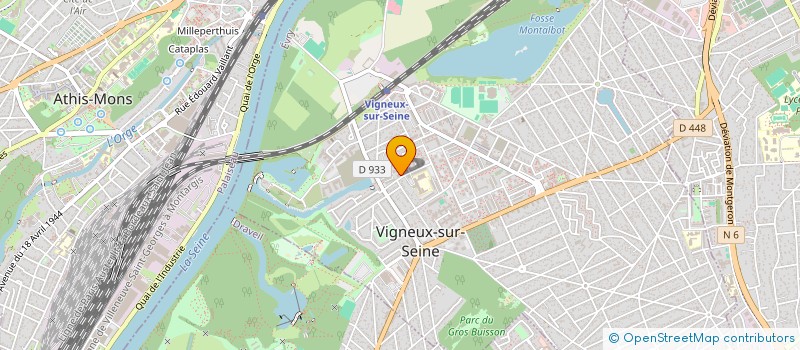 localisation de l'entreprise MONSIEUR ELHADJ MAMADOU SAMBA BAH  VIGNEUX-SUR-SEINE