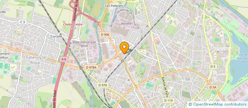 localisation de l'entreprise MONSIEUR ELHADJ SIHAMDI  CHALON-SUR-SAONE