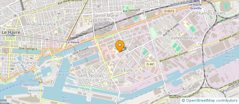 localisation de l'entreprise MONSIEUR ELHADJI BABACAR BARRY à LE HAVRE