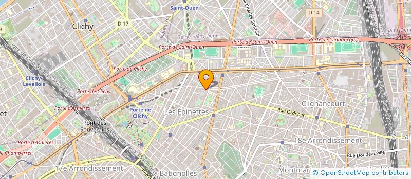 localisation de l'entreprise MONSIEUR ELHADJI IBRAHIMA DIOUF  PARIS 17