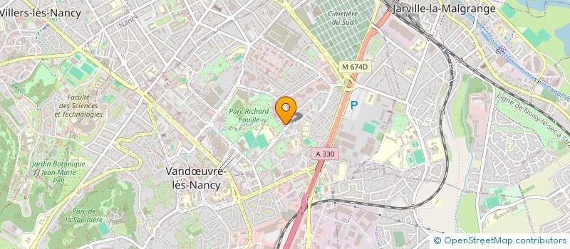 localisation de l'entreprise MONSIEUR ELHADJI MALICK SALL  VANDUVRE-LES-NANCY