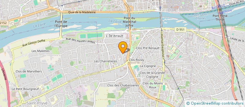 localisation de l'entreprise MONSIEUR ELHADJI MAMADY SIMAKHA  ORLEANS