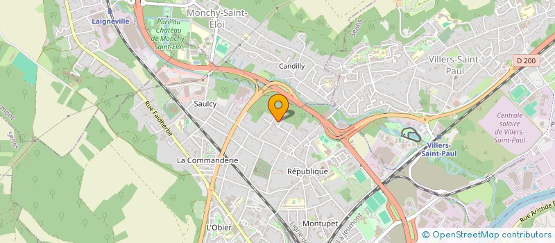 localisation de l'entreprise MONSIEUR ELHADJI MBOUP  NOGENT-SUR-OISE