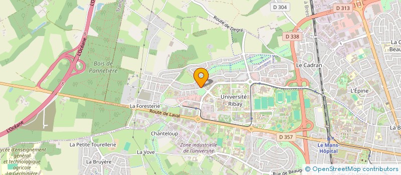 localisation de l'entreprise MONSIEUR ELHADJI MOR SEYE  LE MANS