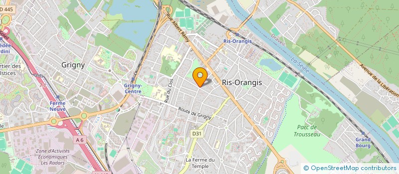 localisation de l'entreprise MONSIEUR ELHAFD OULBOUB à RIS-ORANGIS