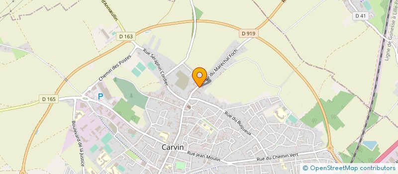localisation de l'entreprise MONSIEUR ELHAKIM CHAWKI CHAMOUN à CARVIN