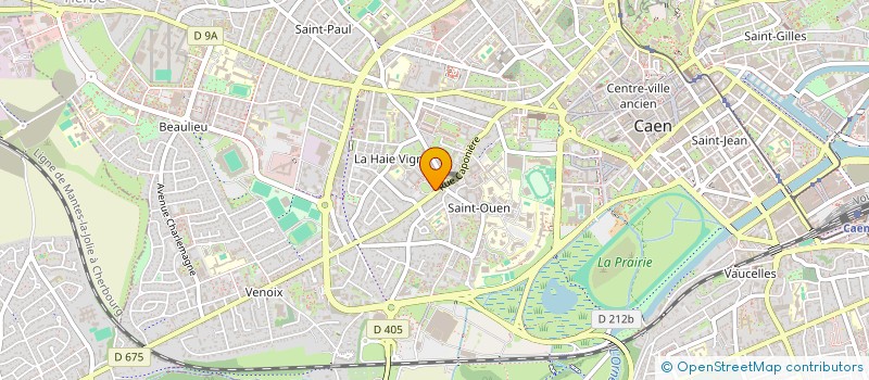 localisation de l'entreprise MONSIEUR ELHAM ALAMI à CAEN