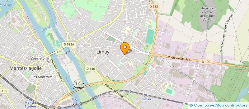 localisation de l'entreprise MONSIEUR ELHAM QASEMI  LIMAY