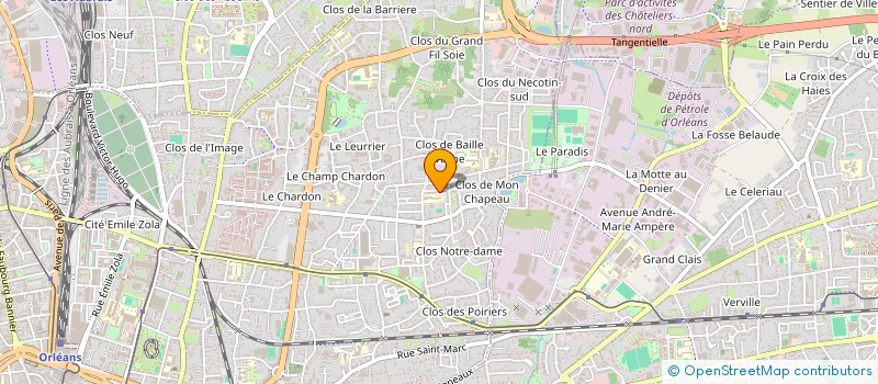 localisation de l'entreprise MONSIEUR ELHAM SAFI à ORLEANS
