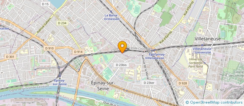 localisation de l'entreprise MONSIEUR ELHANAN BENCHETRIT à EPINAY-SUR-SEINE