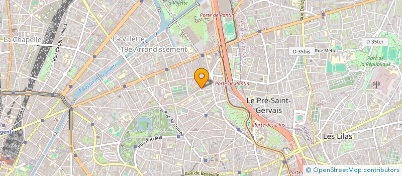 localisation de l'entreprise MONSIEUR ELHANANE CHELLY  PARIS