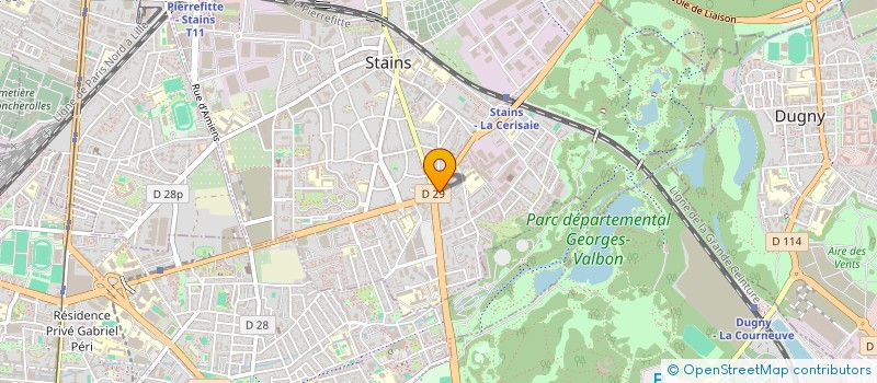 localisation de l'entreprise MONSIEUR ELHAOUES LOUAIL à STAINS