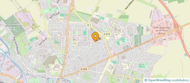 localisation de l'entreprise MONSIEUR ELHASSAN BELAHCEN  AMIENS