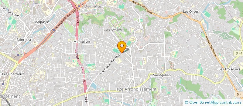 localisation de l'entreprise MONSIEUR ELHASSAN BEN EZZINE à MARSEILLE