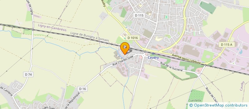 localisation de l'entreprise MONSIEUR ELHASSANE AKHEZANE  CAUDRY