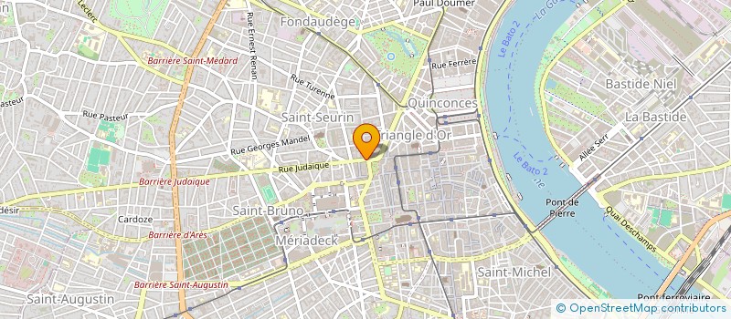 localisation de l'entreprise MONSIEUR ELHHAD ATOUMANI  BORDEAUX