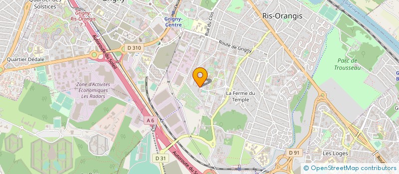 localisation de l'entreprise MONSIEUR ELHOUCINE RACHDI à RIS-ORANGIS