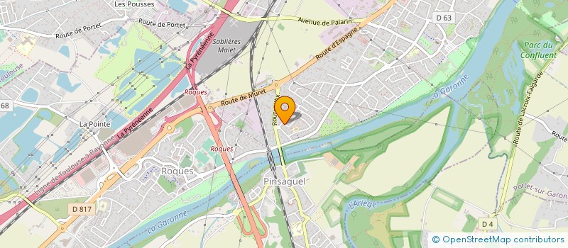 localisation de l'entreprise MONSIEUR ELHOUSSAIN BOURKIA à TOULOUSE