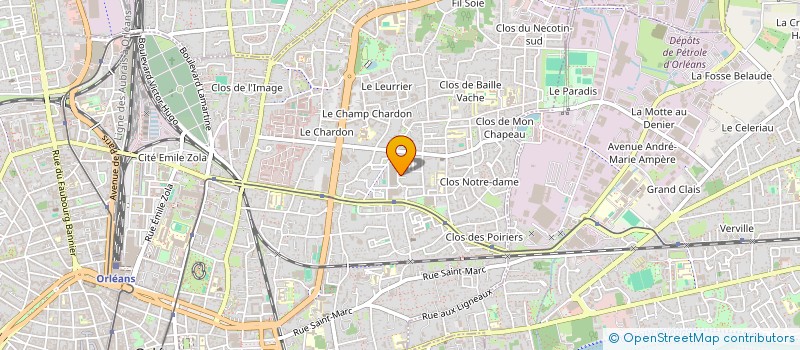 localisation de l'entreprise MONSIEUR ELHOUSSAIN SALHI BOUTALEB à ORLEANS