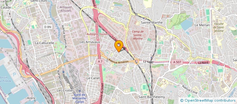 localisation de l'entreprise MONSIEUR ELHOUSSIN MOHAMMADINA à MARSEILLE