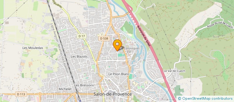 localisation de l'entreprise MONSIEUR ELHOUSSINE ER RIFI  SALON-DE-PROVENCE