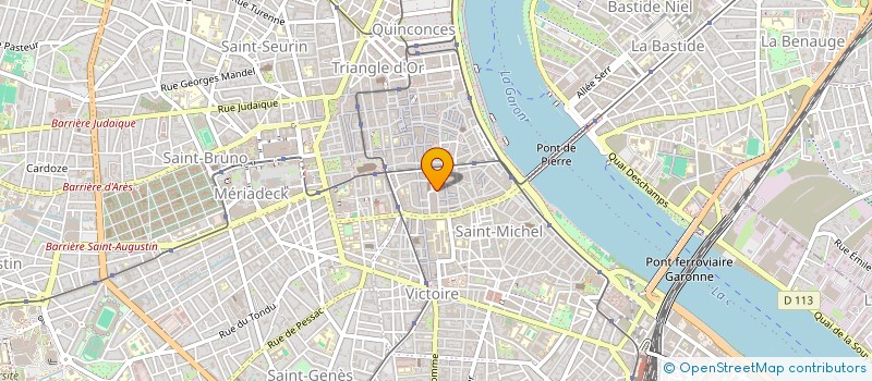 localisation de l'entreprise MONSIEUR ELI JAOZAFY  BORDEAUX