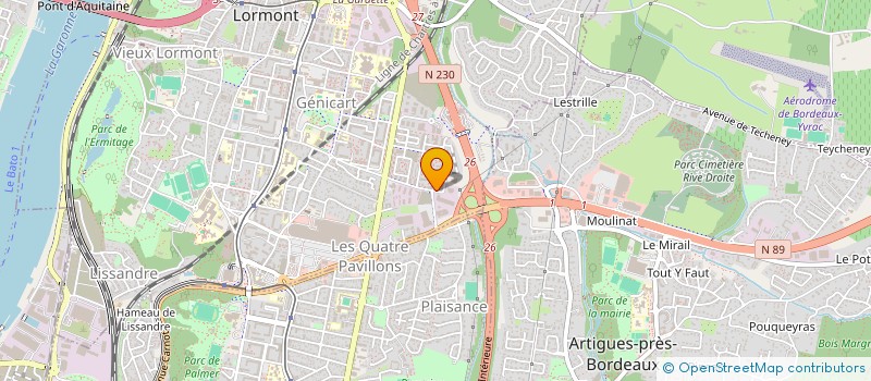 localisation de l'entreprise MONSIEUR ELI TANKO  LORMONT