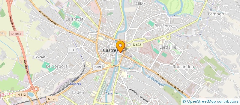localisation de l'entreprise MONSIEUR ELIA GAZZARRI à CASTRES