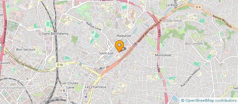 localisation de l'entreprise MONSIEUR ELIAHU ATTIA  MARSEILLE