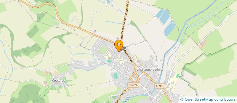 localisation de l'entreprise MONSIEUR ELIAKIM BOUSSOIR  CHATEAU-SALINS