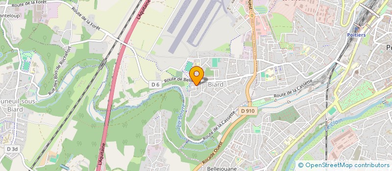 localisation de l'entreprise MONSIEUR ELIAM MARCEAU  BIARD