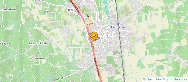 localisation de l'entreprise MONSIEUR ELIAN CANET  COURTHEZON