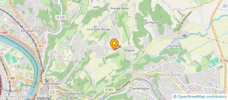 localisation de l'entreprise MONSIEUR ELIAN CHAZOTTE à VIENNE