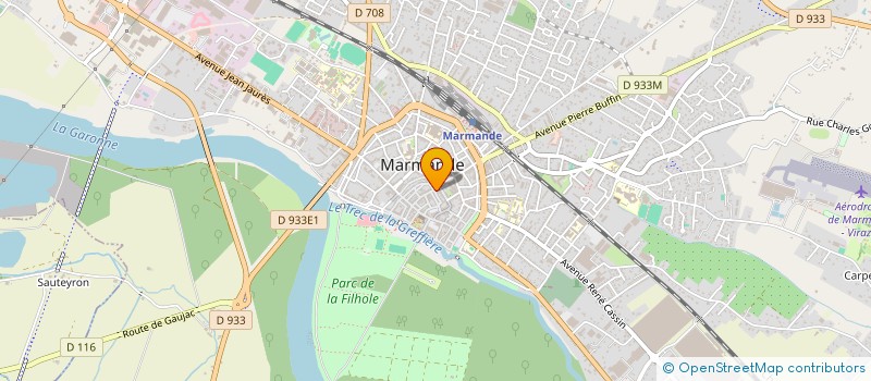 localisation de l'entreprise MONSIEUR ELIAN DOZIAS à MARMANDE